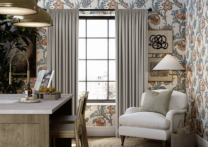 Carina, Stone - Made to Measure Curtains - Image 3